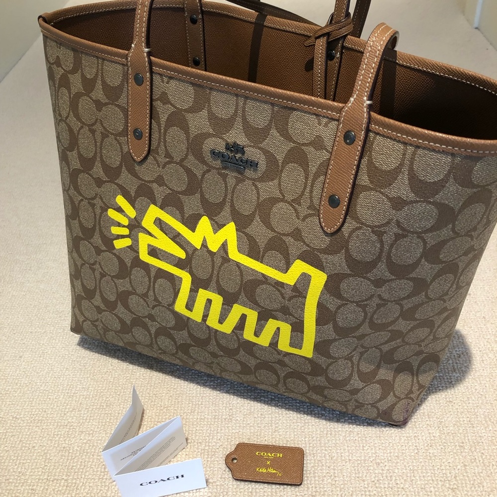 COACH Reversible Tote Ltd Edition x Keith Haring